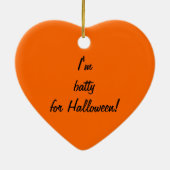 Décoration En Céramique Halloween Batty (Dos)