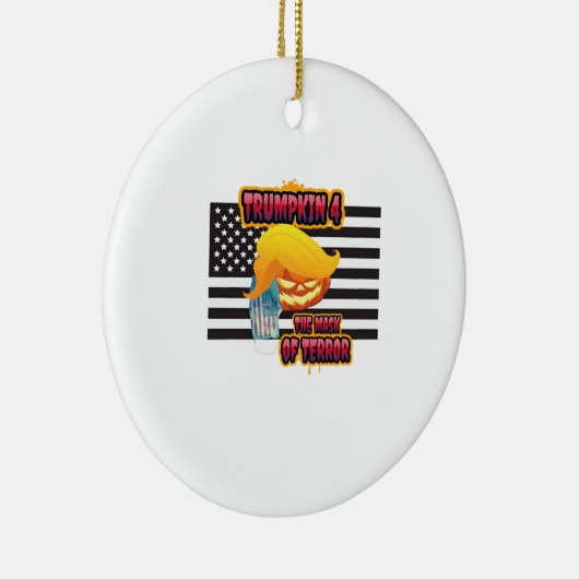 Décoration En Céramique Halloween Funny Trumpkin Classic (Droite)