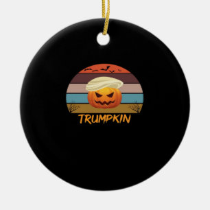 Décoration En Céramique Halloween Trumpkin nous Vintage