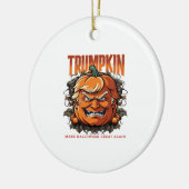 Décoration En Céramique Halloween Trumpkin rendre Halloween grand encore T (Gauche)