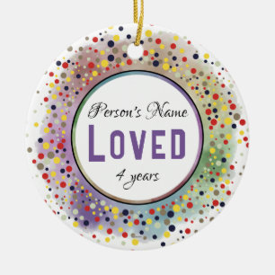 Décoration En Céramique HAMbWG de l'ornement aimé