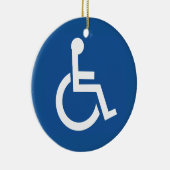 Décoration En Céramique Handicapé (Droite)