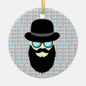 Décoration En Céramique Hanoukka et Noël (Devant)