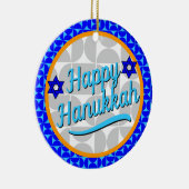 Décoration En Céramique Hanoukka - Formes modernes rétro (Droite)