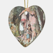 Décoration En Céramique Hansel et Gretel (Gauche)