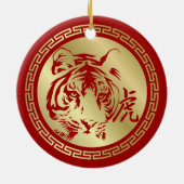 Décoration En Céramique Happy Chinese (Dos)