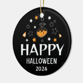 Décoration En Céramique happy halloween keepsaké (Gauche)
