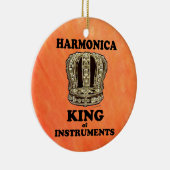 Décoration En Céramique Harmonica King of Instruments (Droite)