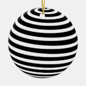 Décoration En Céramique Harmonie Ethérée : Sphère Abstraite (Devant)