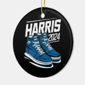 Décoration En Céramique Harris 24 Vote Président Kamala Baskets d'élection (Gauche)