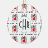 Décoration En Céramique Haute Couture | Mode | Paris | Monogramme (Gauche)