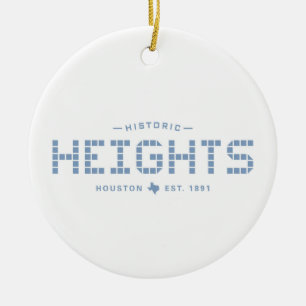 Décoration En Céramique Hauteurs Carreaux, Carreaux Bleus, Houston Heights