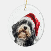 Décoration En Céramique Havanese Dog Christmas Personalized (Gauche)