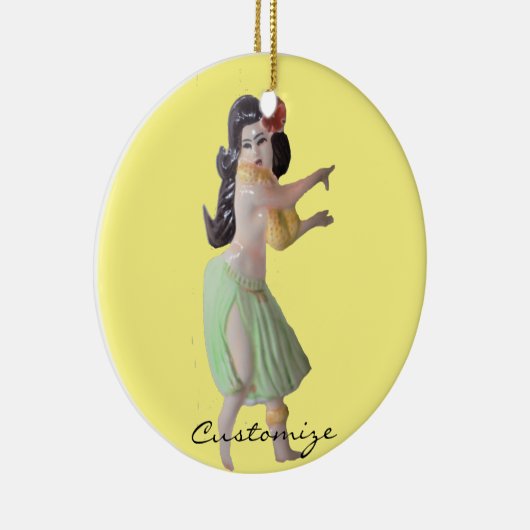 Décoration En Céramique Hawaii Hula Dancer Thunder_Cove (Droite)
