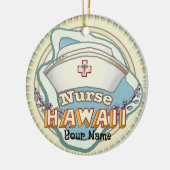 Décoration En Céramique Hawaii Nurse (Gauche)