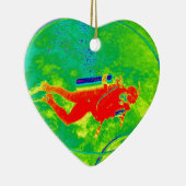 Décoration En Céramique Hawaii Scuba Diver (Droite)