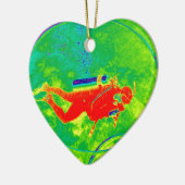 Décoration En Céramique Hawaii Scuba Diver (Gauche)