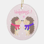 Décoration En Céramique Hedgehugs ! Noël du mignon Hérisson (Gauche)