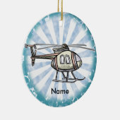 Décoration En Céramique Hélicoptère Hectique (Droite)