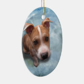 Décoration En Céramique Hemi le chiot à puces (Droite)