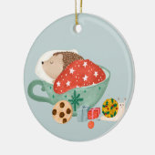 Décoration En Céramique Hérisson dormant (Gauche)