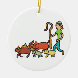 Décoration En Céramique Héritage de chats