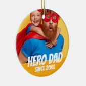 Décoration En Céramique Hero Dad Since 20XX Modern Cool Simple (Droite)