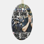 Décoration En Céramique héros funéraires de la police (Droite)