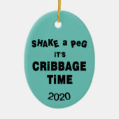 Décoration En Céramique Heure de Cribbage (Devant)