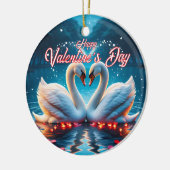 Décoration En Céramique Heureuse Sainte-Valentin (Gauche)