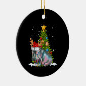 Décoration En Céramique Hippo Fiona Arbre de Noël Hippopotame (Droite)