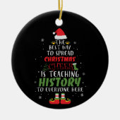 Décoration En Céramique Histoire de l'enseignant (Devant)