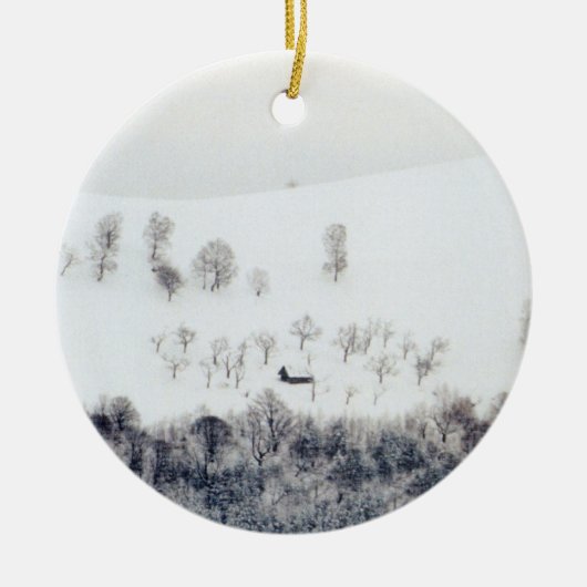 Décoration En Céramique Hiver à Paltinis - Roumanie (Devant)