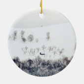 Décoration En Céramique Hiver à Paltinis - Roumanie (Dos)