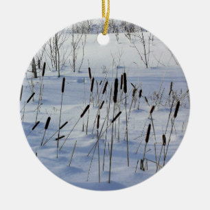 Décoration En Céramique Hiver au Québec, Canada