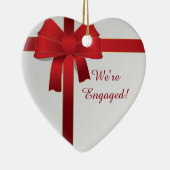 Décoration En Céramique Hiver rouge d'arcs nous sommes engagés (Droite)