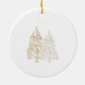 Décoration En Céramique Hivernal mignonne ours bébé garçon Grossesse Faire (Dos)