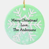 Décoration En Céramique Ho Ho Ho que 2020 doit aller ! (Dos)