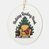 Décoration En Céramique Holiday Reading Nook Tree Keepsake (Gauche)