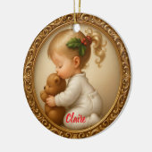 Décoration En Céramique Holly-Kissed Snuggle (Gauche)