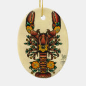 Décoration En Céramique homard (Dos)