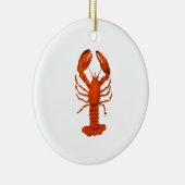 Décoration En Céramique Homard rouge (Droite)