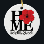 Décoration En Céramique HOME Satellite Beach<br><div class="desc">Pour l'amour de la maison</div>