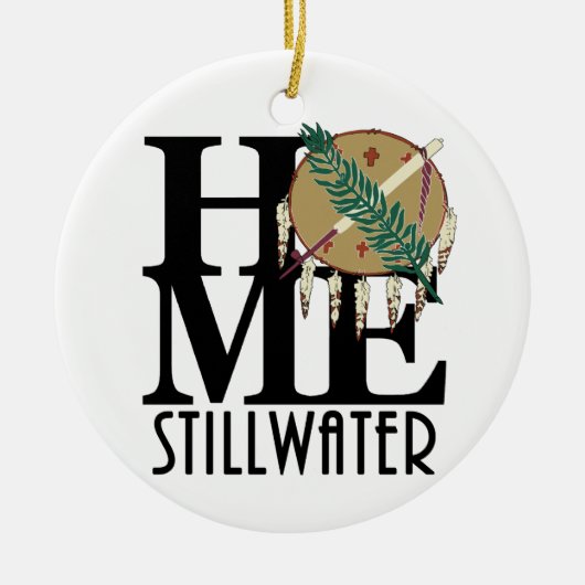 Décoration En Céramique Home Stillwater Oklahoma (Devant)