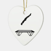 Décoration En Céramique Homme de trempoline (Gauche)