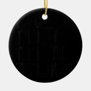 Décoration En Céramique Homme Funcle L'Homme Mythe Légende Vintage Funny