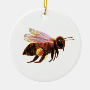 Décoration En Céramique Honey Bee Flying