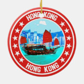 Décoration En Céramique Hong Kong (Dos)