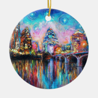 Décoration En Céramique Horizon d'Austin aux cadeaux d'art de paysage