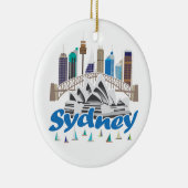 Décoration En Céramique Horizon de Sydney (Droite)